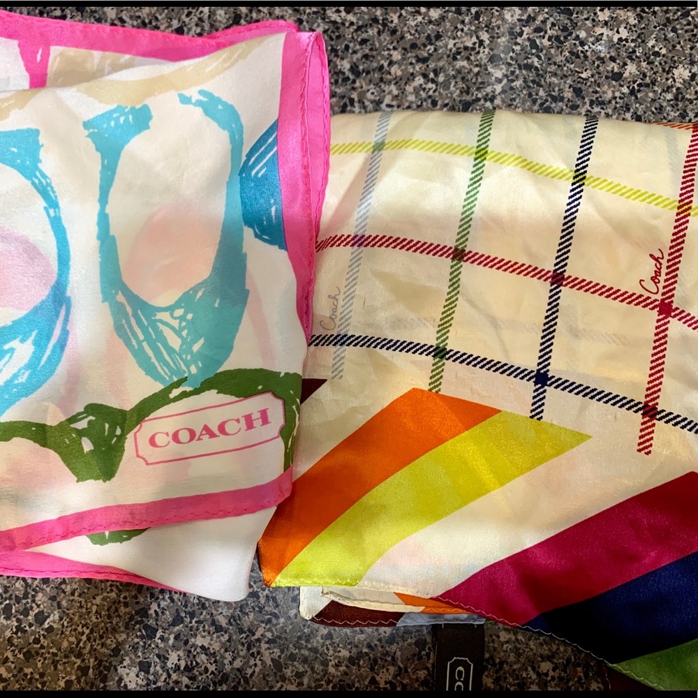 Coach scarves